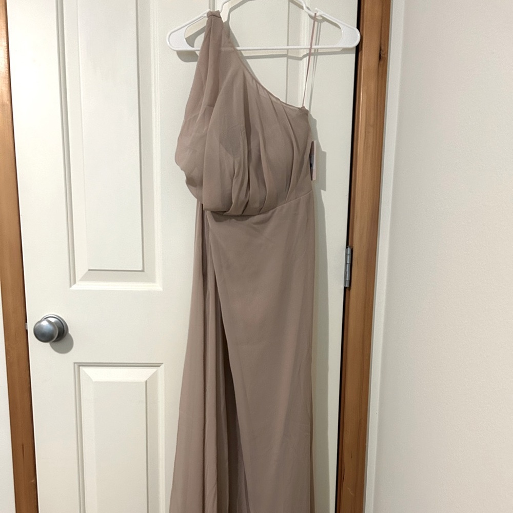 Birdy Grey Kira chiffon bridesmaid dress